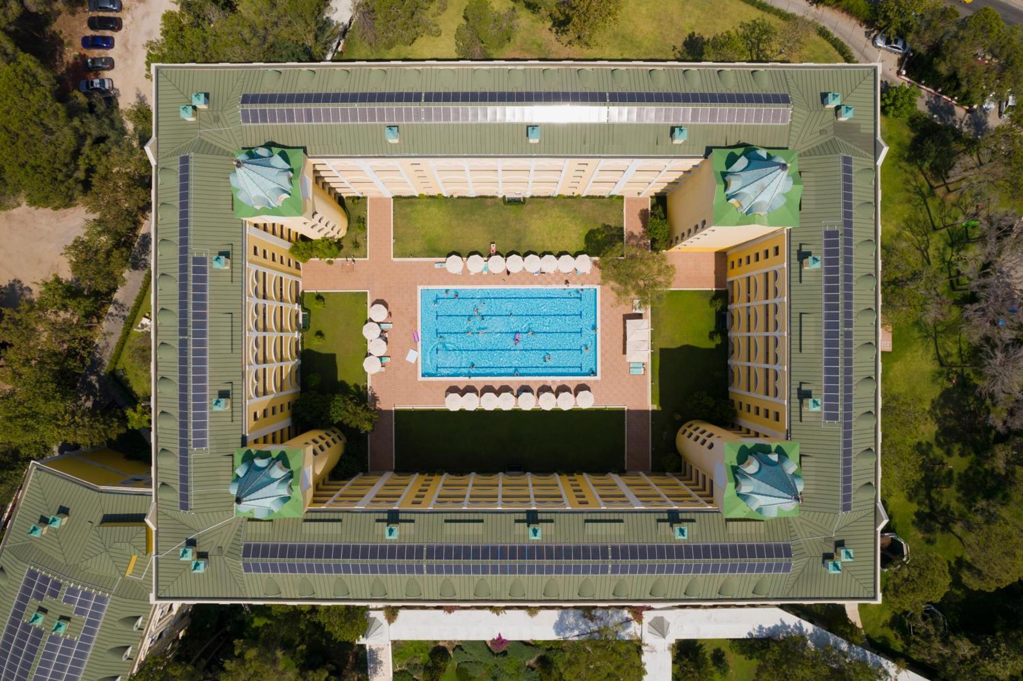 พีจีเอส เครมลิน พาเลซ Hotel อันตัลยา ภายนอก รูปภาพ Aerial view of the complex