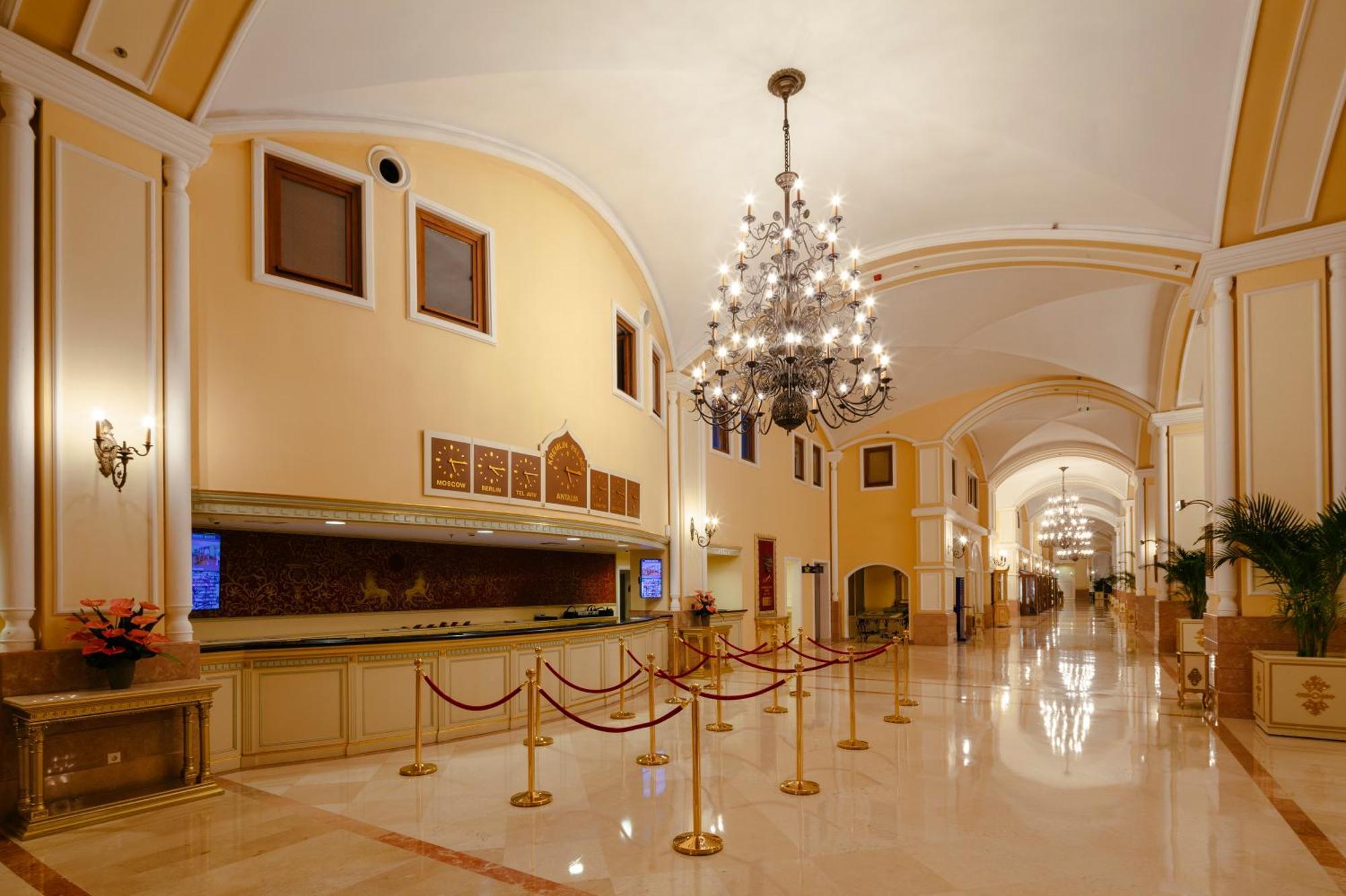 พีจีเอส เครมลิน พาเลซ Hotel อันตัลยา ภายนอก รูปภาพ Lobby